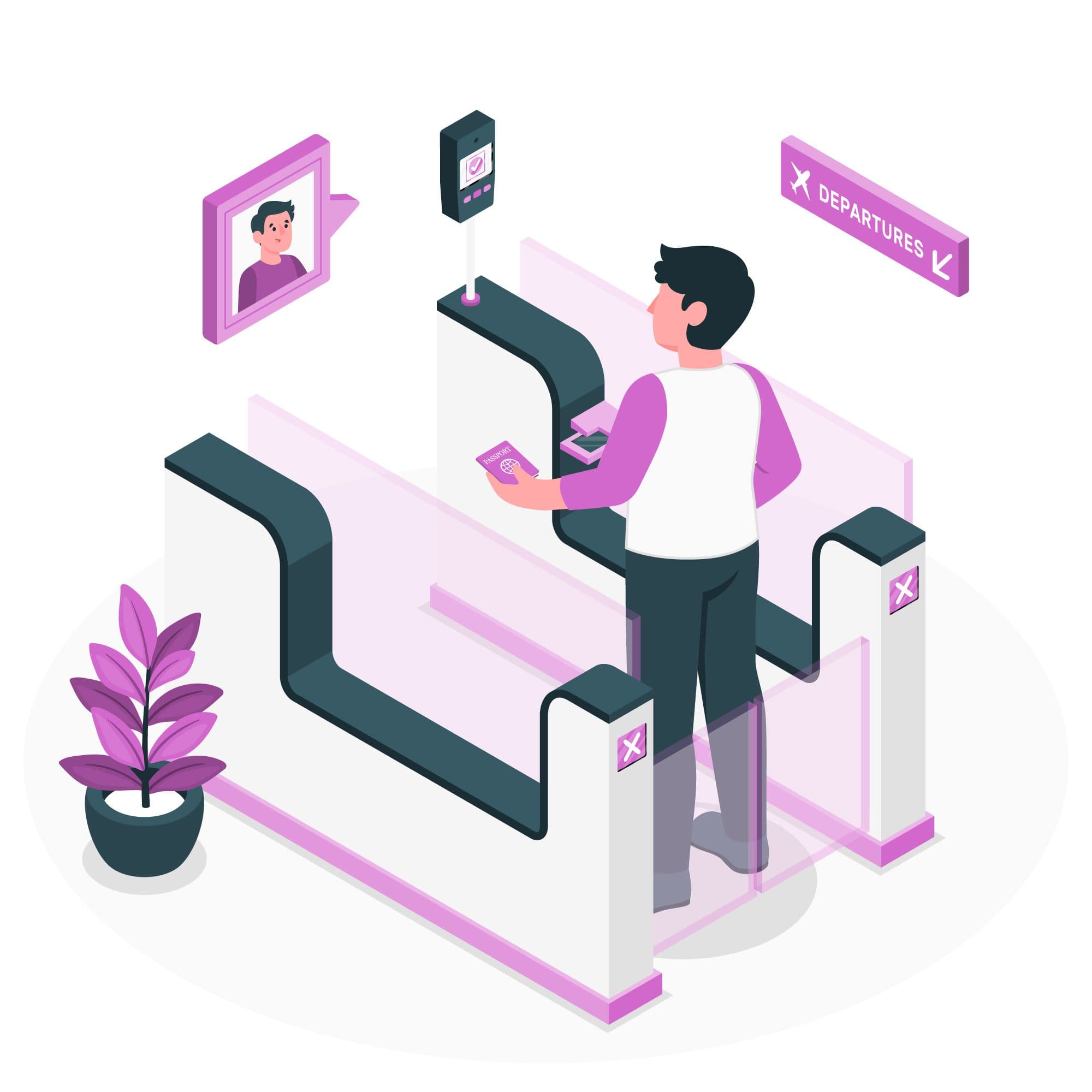 Self-Service Check-in Kiosk