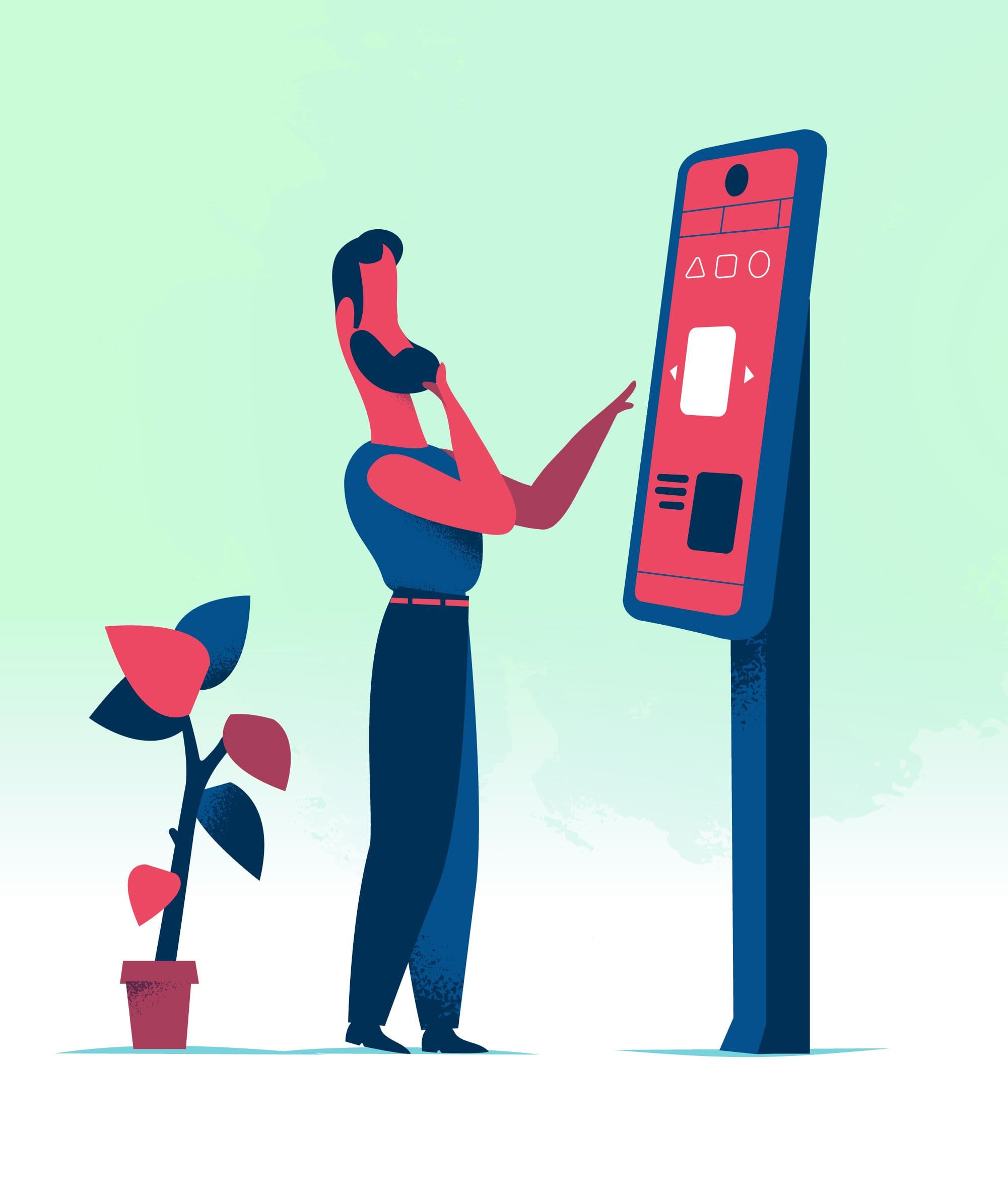Self-Service Check-in Kiosk
